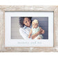 Pearhead Grandpa  Me Keepsake Rustic Picture Frame, Gender-Neutral Picture Frame, Wall Nursery Dacor, Fathers Day Gift For Grand