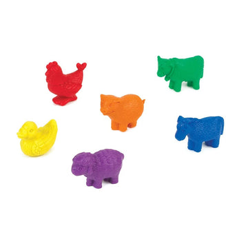 EAI Education Farm Animal Counters - Set of 144 in a jar