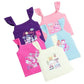 EIO Girls Cotton Relaxed Fit Sleevless TShirt Top Pack of 5 (612 Months), Multi