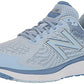 New Balance Womens Fresh Foam 680 V7 Running Shoe, Uv Glostar Glolemon Haze, 5 Wide