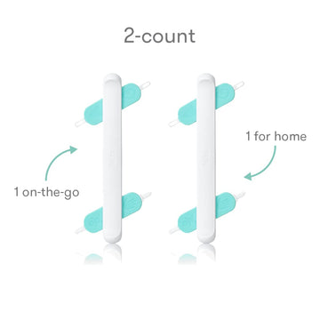 Frida Baby 3-In-1 Nose, Nail + Ear Picker [2 Count] By Frida Baby The Makers Of Nosefrida The Snotsucker, Safely Clean Baby'S Bo