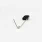 OsoCozy Diaper Pins - (Black) - Sturdy, Stainless Steel Diaper Pins with Safe Locking Closures - Use for Special Events, Crafts