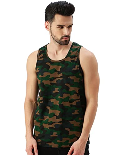 Veirdo Men Sleeveless Tshirt, Vest For Men, Cotton Sando For Gym, Cycling, Running, & Other Sports
