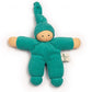 Nanchen Small Organic Cotton Doll - Pimpel-Orange Red