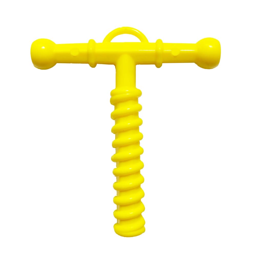 BArm Chewy Tube Spiral Design (Yellow) | Chewing Tube For Adhd, Autism & Sensory Disorder | Upgraded Design For Oral Stimulati