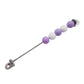 ATORSE Busy Board Wooden Sensory Toy Practical Skill for Indoor Activities Violet