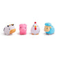 Munchkin Farm Animal Squirts Baby Bath Toy, 4 Pack