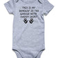 Funnycokid Baby Boys Girls Bodysuit Newborn Stuff Unisex Funny Announcement Romper 6-12 Months Clothes This Is My Workin In The