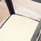 TL Care Waterproof Quilted Pack N Play Playard Size Fitted Mattress Cover Made with Organic Cotton Top Layer, Natural Color, 2 P