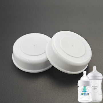 Travel Bottle Caps Compatible With Avent Bottles, Bottle Lids Replacement Modle B (12)