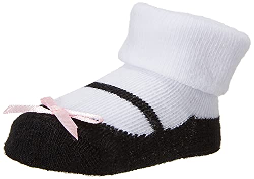 Hudson Baby Girls Socks Giftset Headband, Toile, One Size Us