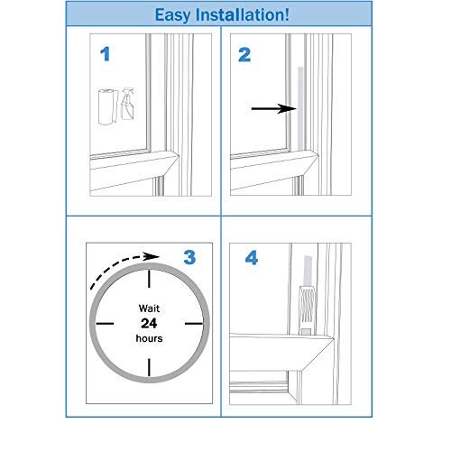 Safety Innovations - Childproof Your Windows With Our Window Widget, 8-Pack