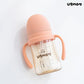 Ubmom No-Spill, Backflow Prevention Sippy Cup With Straw, Ppsu Learner Cup With Handle For Baby And Toddlers, Bpa Free, 6.76Oz (