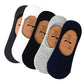 Mf Unisex Loafer Socks NoShow Cotton Socks Multicolored Pack Of 5.