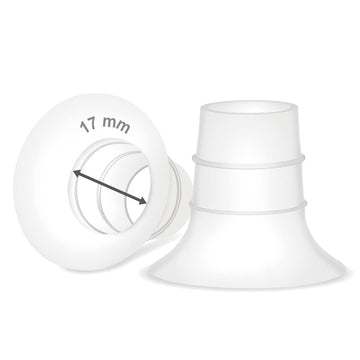 Maymom 17Mm Flange Insert Compatible With Elvie Single/Double Electric, Elvie Stride Cup (24Mm), Compatible With Medela Personal
