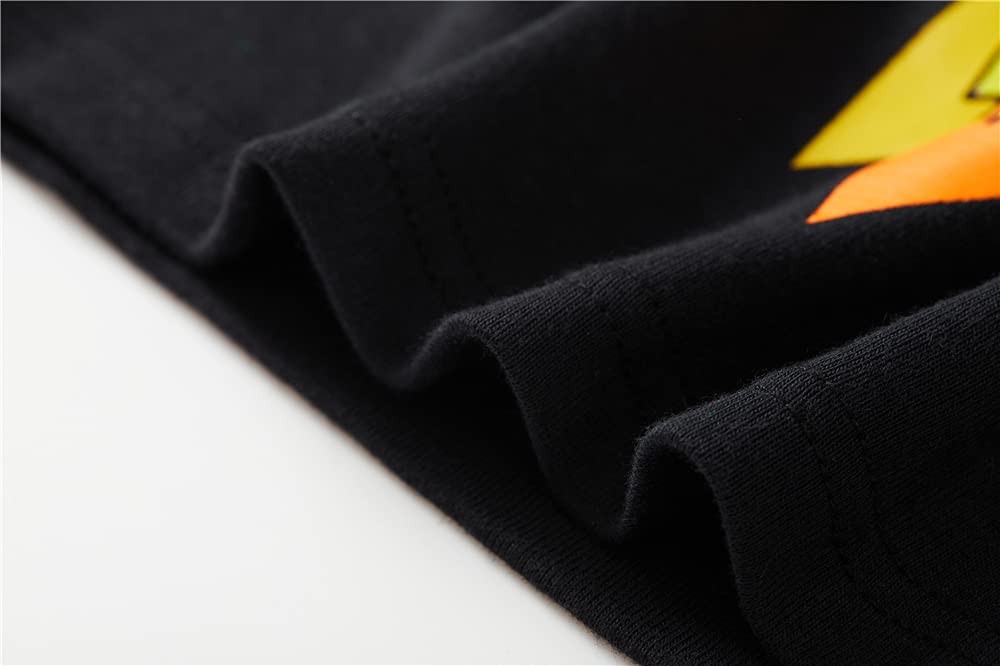 Popshion Rocket Pajamas Toddler Boy Jammies Cotton Star Pjs Kids Fall Sleepwear Space Clothes Set Christmas Long Sleeve Pj 6T