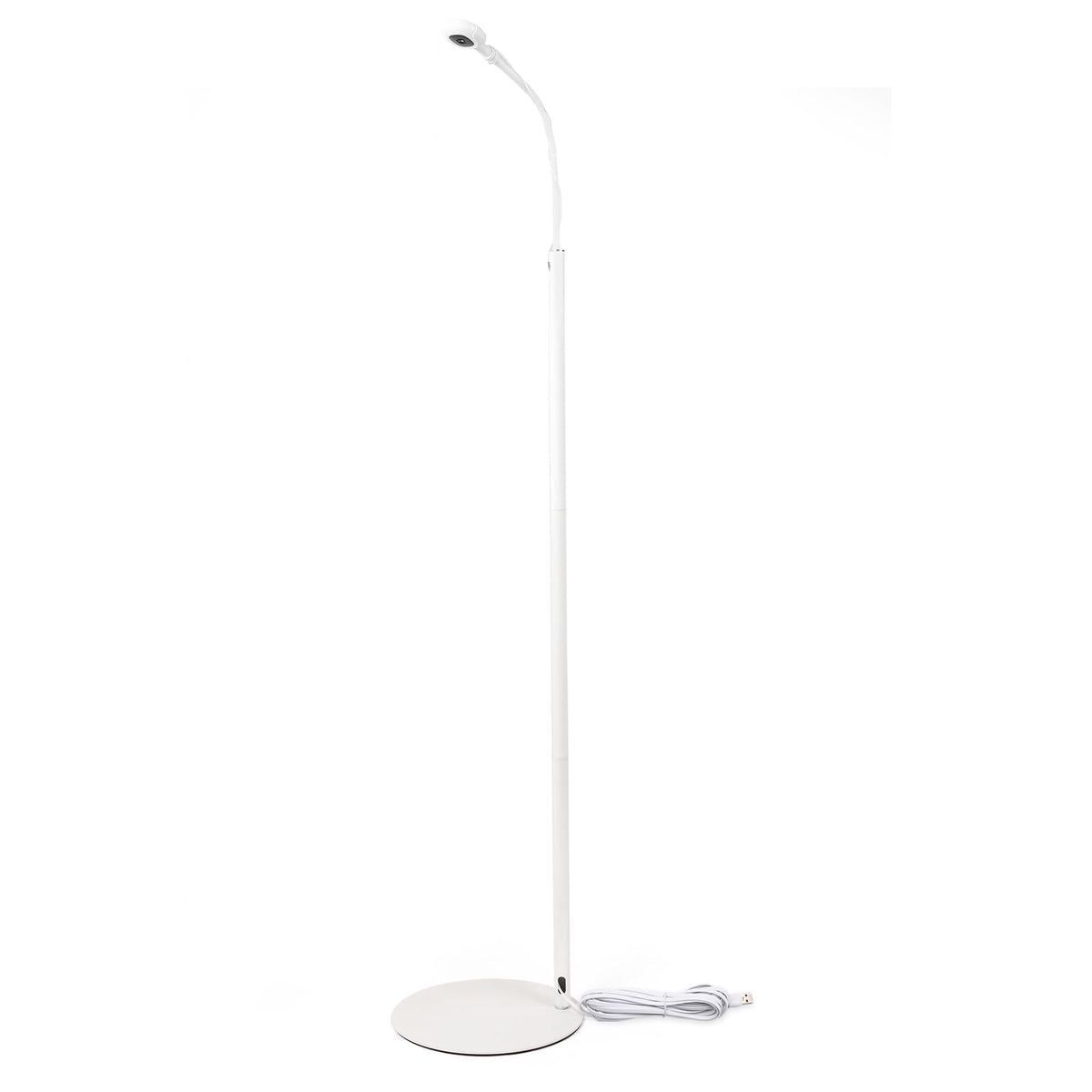 Lrkhffd Floor Stand For Nanit Pro Baby Monitor, Heavy Duty Baby Monitor Holder With 360 Adjustable Gooseneck, No Tools Installat