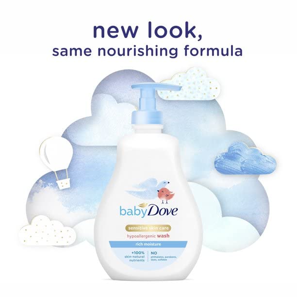 Dove, Baby Tear Free Shampoo, Rich Moisture - 13.5 Fl Oz / 400Ml