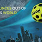 Waboba Moon Ball - Super High Bouncing Ball - Neon Coloured Indoor and Outdoor Ball Ages - Make Pop Sounds - Easy to Grip (Green
