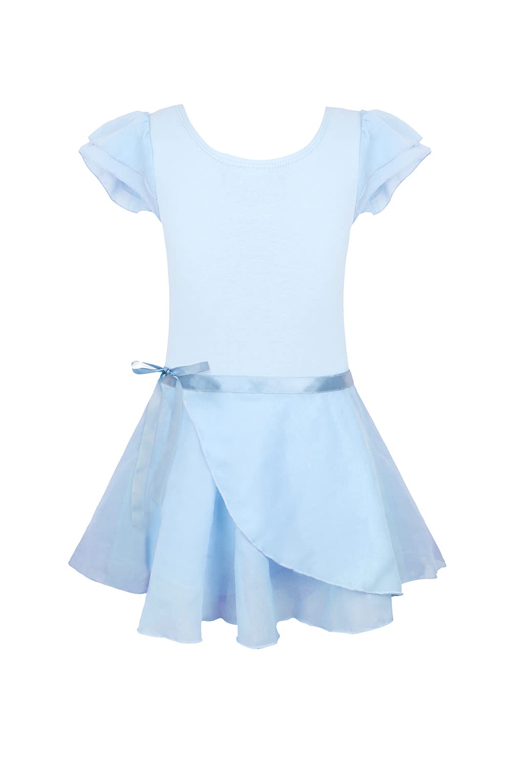 Eqsjiu Girls Ballet Leotard With Skirt Blue Tutu 3T 4T Toddler Girl 3-4T Bodysuits Outfits Dance Kids Costume