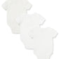 Little Me Unisex-Baby Newborn Giraffe 3 Pack Bodysuit, Ivory/Multi, 6 Months