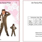 Disiao Air Force Pilot Costume For Little Boy Halloween Suits Cosplay (S)