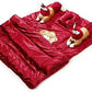 HomeStoreYEP Velvet Touch 5Pcs New Born Baby Bedding Set for Baby 018Months, Design  Rabbit, Color  Maroon