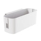 Meadawgs Organizer Box Bed Hanging Bag Headboards Crib Bed Rail Bedside Storage Caddy White