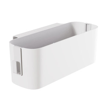 Meadawgs Organizer Box Bed Hanging Bag Headboards Crib Bed Rail Bedside Storage Caddy White
