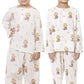 Chheent Girls Cotton Animal Print Night Suit (Pack of 1) (Chheent_combo_girls_White_3 Years4 Years)