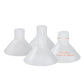 Beaugen Breast Pump Cushion - Soft Stretchy Clear Plastic Insert For Flange Comfort, Fit - Breastfeeding Essential - Bpa Free, F