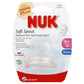 3 Packs Of Nuk Replacement Silicone Spout, Clear