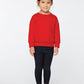 Rabbit Skins Toddler Fleece Long Sleeve Pullover Sweatshirt, Red, 4T