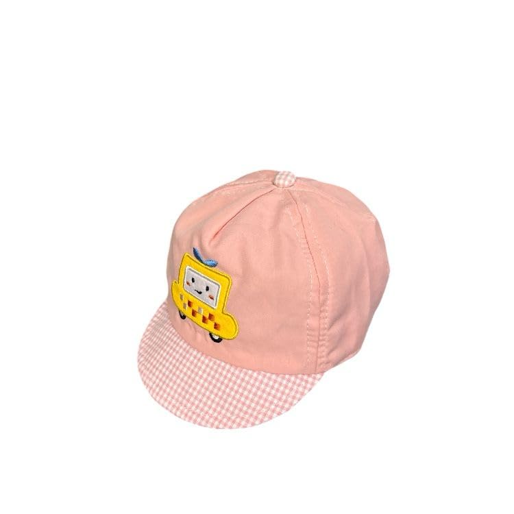 Famwrapz Kids Unisex Cotton Cap With Cute Cartoon Design, Perfect For Ages 612 Months, Toddler Cap For Boys & Girls Sun Protect