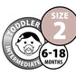 Bibs Pacifiers | Natural Rubber Baby Pacifier | Set Of 2 Bpa-Free Soothers | Made In Denmark | Sage/Cloud | Size 6-18 Months