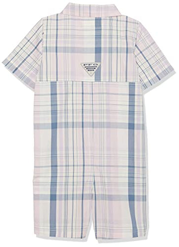 Columbia Baby Bonehead Romper, Soft Violet Madras, 12/18