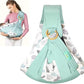 Meneflix HandsFree Baby Carrier Sling with Ring  Breathable Cotton Wrap for Newborns and Toddlers  Adjustable, Comfortable & 