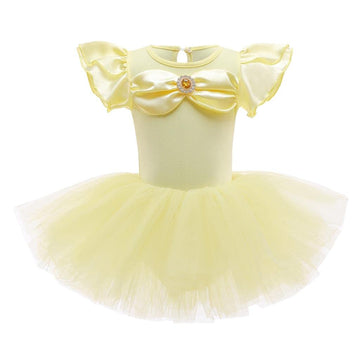 Dressy Daisy Princess Ballet Dance Costume Leotard Tutu Dress for Toddler Girls Ballerina Outfits with Tulle Skirt Size 3T 4T, Y