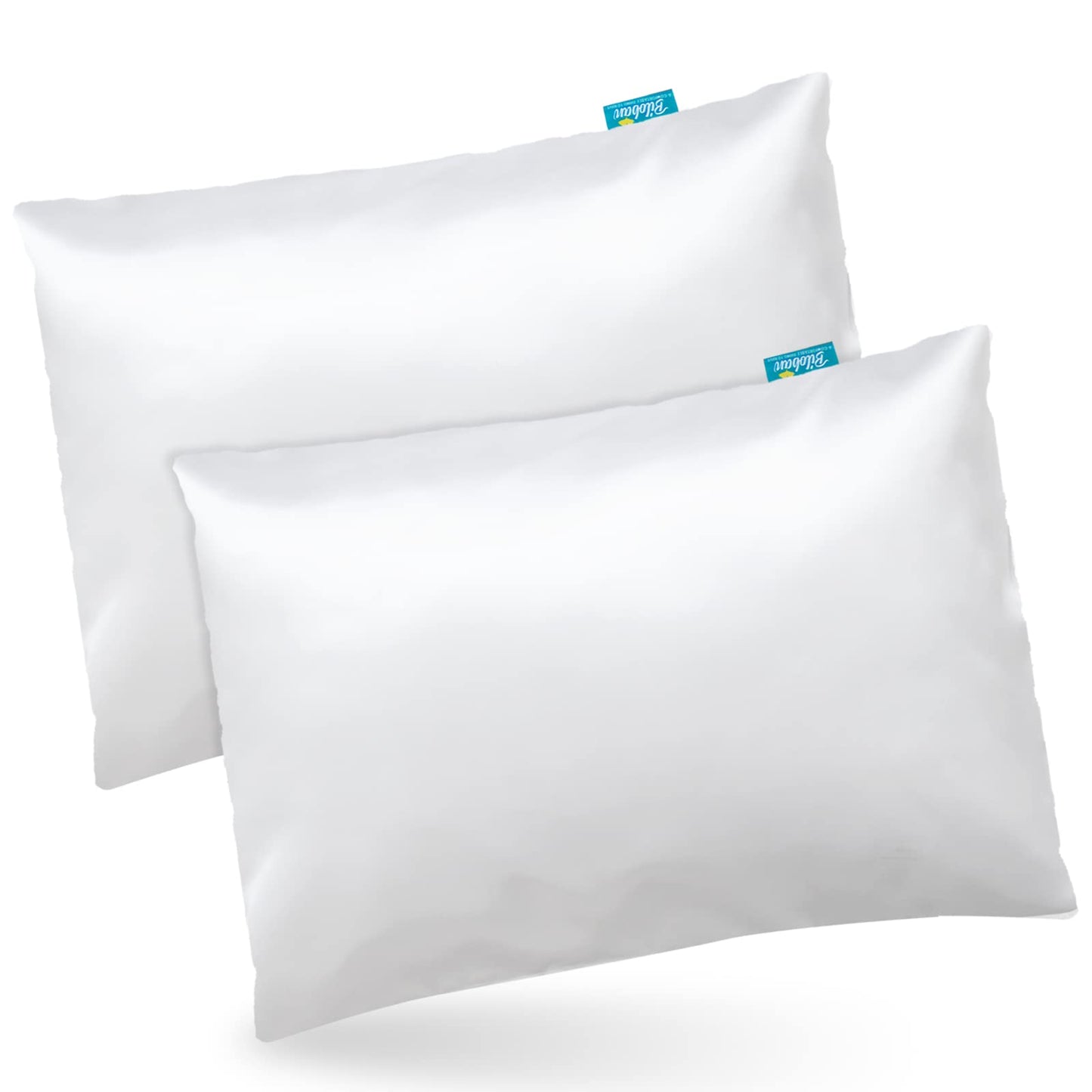 Satin 2 Pack Kids Toddler Pillowcase For Children Toddler Pillows 13 'X 18 ' Or 14 'X19 ', Envelope Travel Toddler Pillow Co