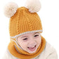Gajraj Winter Hat Monkey Caps For Kids, Fleece Lined Winter Hat Caps For Kids Scarf Earflap Hood Skull Caps (6 Months To 7 Years
