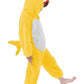 Lolanta Shark Jumpsuit Costume For Kids One Piece Animal Romper For Kids Halloween Fancy Dress (Yellow, 2-3T)