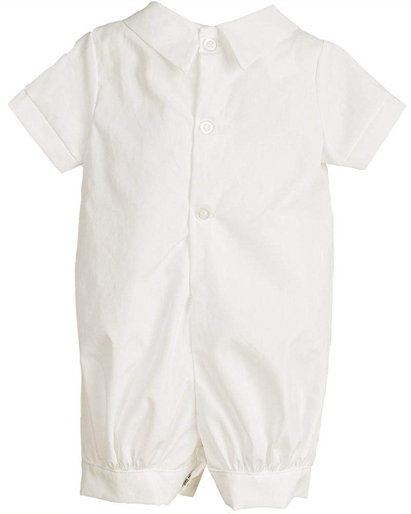 One Small Child Tyler Cotton Christening Baptism Blessing Outfit For Boys - 3 Month