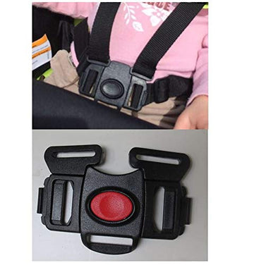 Black 5 Point Harness Buckle Clip Replacement Part Seat Safety for Graco Pace Stroller for Babies, Toddlers, Kids, Children