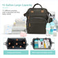 Derjunstar Diaper Bag Backpack,Baby Diaper Bags, Mothers Day Gifts, Multifunctional Travel Diaper Waterproof Backpack For Baby B