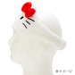 Sanrio 986151 Sanrio Hair Band, Hair Turban, Headband, White, Hello Kitty, Hello Kitty, Facial Cleansing, Makeup, One Size Fits