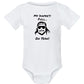 Mari Kyrios Randy Macho Man Savage Comedy One Piece Wrestling Parody | Funny Baby Clothes Bodysuit 6 Months White