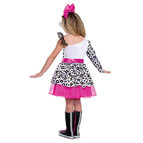 L.O.L. Surprise Diva Deluxe Girls' Costume, White, Medium/(7-8)
