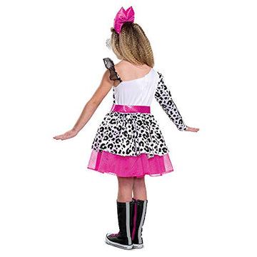 L.O.L. Surprise Diva Deluxe Girls' Costume, White, Medium/(7-8)