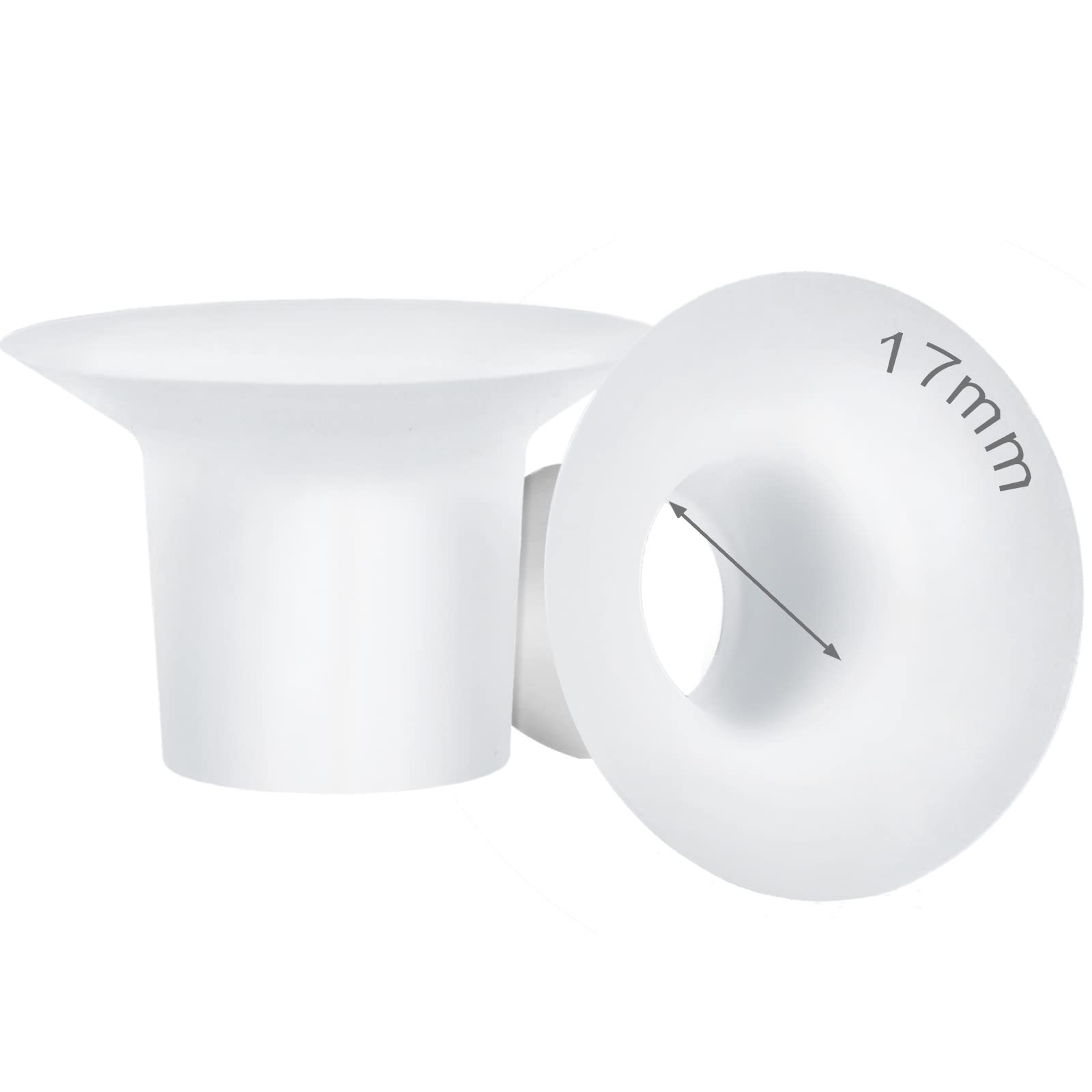Mompmuir 17Mm Silicone Flange Inserts Compatible With Momcozy S9 Pro S10 S12 Pro, Paruu P10 P3 R12, Tsrete, Kmaier, Momwills, Fo