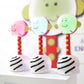 SmartNoggin NogginStik Light-up Developmental Rattle - Color Changing, Textured for Grasping, Mirror & Rattle Sound - Sensory To